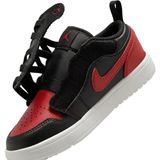 Nike Jordan 1 Low Alt Ps Çocuk Basketbol Ayakkabısı (Dar Kalıp 1 Beden Büyük Alınız) - Kırmızı