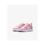 Nike Jordan 1 Low Alt Ps kız Çocuk lastik bağcıklı pembe cırtlı deri Ayakkabı dr9748-661