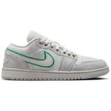Nike Jordan 1 Low Special Edition Leather Mens Sneaker Hakiki Deri Erkek Günlük Spor Ayakkabı Gri Yeşil