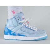 Nike Jordan 2 Retro J Balvin Men's DQ7691-419 Erkek Ayakkabı - Buz Mavi