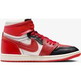 Nike Jordan Air 1 High Kadın Spor Ayakkabı Kırmızı Yumuşak Kumaş ve Konforlu Tasarım