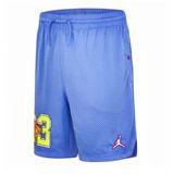 Nike Jordan Air Flame Royal Mavi Erkek Çocuk Şort 95D944 95D944-U8H, U8H, 8-10 Yaş