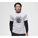Nike Jordan Brand Basketball Ss Crew Beyaz Erkek T-Shirt FZ1993-100 - M