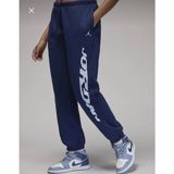 Nike Jordan Brooklyn Fleece Pant Ho Gfx Lacivert Kadın Eşofman Altı FV7176-410