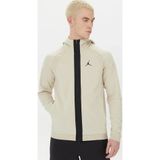 Nike Jordan Dri-Fit Sport Full-Zip Hoodie Erkek Sweatshirt Krem