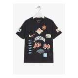 Nike Jordan Dynasty Patch Siyah Erkek Çocuk T-Shirt