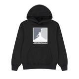 Nike Jordan Essential Baseline Çocuk Siyah Sweatshirt (95F086-023), 023, 8-10 Yaş