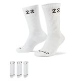 Nike Jordan Essential Crew 3'lü Erkek Beyaz Basketbol Çorap DA5718-100