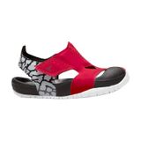Nike Jordan Flare Cırtlı Bebek Sandalet Siyah Bordo Siyah - Kırmızı