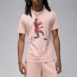 Nike Jordan Flight Essentials T-Shirt Erkek Pamuklu Tişört - Pembe