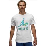 Nike Jordan Graphic Ss Crew Beyaz Erkek T-Shirt DV1431-100 - L