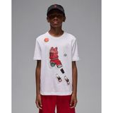 Nıke Jordan Jdb Ghost Man Ss-Tee Erkek Çocuk Tişört 95F159 - 13 - 15 Yaş - Beyaz