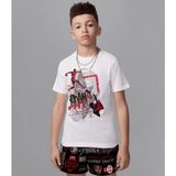 Nıke Jordan Jdb Jordan 3peat Ss Tee Erkek Çocuk Tişört - 10 - 12 Yaş - Beyaz