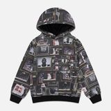 Nike Jordan Jdb Mj Brklyn Aop Ft Po Erkek Çocuk Sweatshirt 95F092 95F092-023, 10-12 Yaş