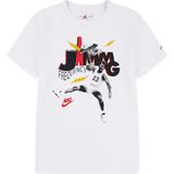 Nike Jordan Jdb Mj Jammıng Ss Tee Erkek Çocuk Tişört - 8 - 10 Yaş - Beyaz
