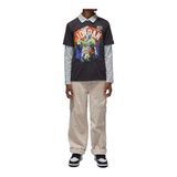Nike Jordan Jdb Mj Throwback Slam SS Tee Erkek Çocuk Tişört 95F225 95F225-023, 13-15 Yaş