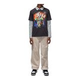 Nike Jordan Jdb Mj Throwback Slam SS Tee Erkek Çocuk Tişört 95F225 95F225-023, 8-10 Yaş