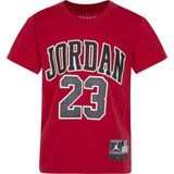 Nıke Jordan Jdb Practıce Flıght Erkek Çocuk Tişört - 6 - 7 Yaş - Kırmızı