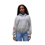 Nike Jordan Jdg Blue Jeans & Bling Po Hoody Kız Çocuk Sweatshirt 45F193 45F193-G2H, 10-12 Yaş