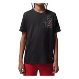 Nike Jordan Jersey Break Through Erkek Çocuk Tişört 95F605 95F605-G0T, 8-10 Yaş