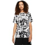 Nike Jordan Jumpman Flight All-Over Print Short-Sleeve Spor T-Shirt - Siyah