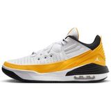 Nike Jordan Max Aura 5 Shoes Leather Hakiki Deri Bilekli Unisex Spor Ayakkabı Beyaz Sarı - Sarı - Beyaz