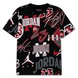 Nike Jordan Mj Dynasty Aop Erkek Çocuk Tişört 95F541 95F541-023, 8-10 Yaş
