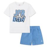 Nike Jordan Mj The Greatest Speckle Set Erkek Çocuk Tişört-Şort Takım 85F566 85F566-B9F, B9F, 4-5 Yaş