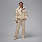 Nike Jordan Puffer Kadın Mont - Kahverengi - S