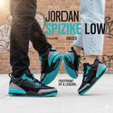 Nike Jordan Spizike Low Gs Unisex Spor Ayakkabı Siyah | FQ3950-005 - Siyah - Mavi