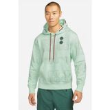 Nike Jordan X-Clot Mens Fleece Grafik Baskılı Kapüşonlu Erkek Sweatshirt Yeşil