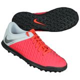 Nike Jr Hypervenom 3 Kulübü Tf, Unisex Çocuk Futsal Ayakkabı, Multicolour (Lt Crimson/MTLC Koyu Gri/Kurt Gri 600), 5 UK (38 EU) 38 EU