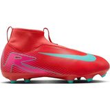 Nike Jr. Mercurial Superfly 10 Academy FG/MG Krampon Çocuklar İçin Yüksek Bilekli Kırmızı