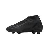 Nike Jr. Mercurial Superfly10 Club Kylian Mbappé MG High-Top futbol ayakkabısı (genç/büyük çocuklar), HF6283, Siyah (Black Deep Jungle), 38 EU
