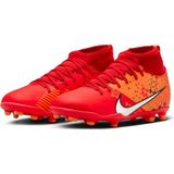 Nike JR SUPERFLY 9 CLUB MDS FG/MG KIRMIZI Çocuk Krampon