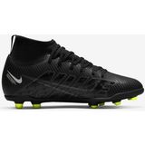 Nike Jr Superfly 9 Clup FG/MG Erkek Çocuk Krampon Çoraplı Tasarım Plastik Malzeme - Siyah