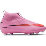 Nike Jr Zoom Superfly 10 Academy Fg/mg Bağcıksız Çoklu Zemin Çocuk Kramponu Fuşya