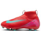 Nike JR Zoom Superfly 10 Academy FG/MG Bağcıksız Çoklu Zemin Çocuk Kramponu Pembe