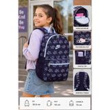 Nike Just Do It Baskılı Okul Sırt Çantası 30,5x43x15 cm Günlük Kullanım Seyahat ve Okul Çantası Mor