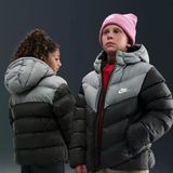 Nike K Nsw Tf Adp Puffer Colorblock Siyah Erkek Çocuk Mont Ib6164-010
