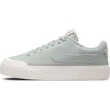 Nike Kadın Court Legacy Lift Spor Ayakkabı, Açık Gümüş Tüy Yelken Picante Kırmızı, 8
