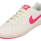 NIKE Kadın Court Majestic Tenis Ayakkabıları, Beyaz Pembe Folyo Beyaz 113, 4 UK