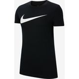 Nike Kadın Dri-Fit Park T-Shirt Rahat Kesim Günlük Kullanım İçin Şık Tasarım CW6967-010 - Siyah