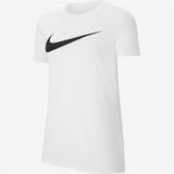 Nike Kadın Dri-Fit Park T-Shirt Şık Tasarım Nefes Alabilir Kumaş ile Günlük Kullanım İçin - XS - Beyaz