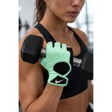Nike Kadın Fitness Eldiveni Mint Yeşil Siyah Parmaksız Ağırlık Antrenman Spor Bisiklet Eldiveni