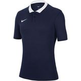 Nike Kadın Futbol Antrenman Polo Tişörtü W Nk Df PARK20 Polo Ss Lacivert