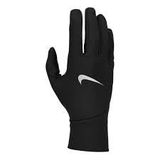 Nike Kadın Pacer Lightwei koşu eldiveni, siyah/siyah/gümüş, XS