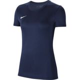 Nike Kadın Park VII Jersey BV6728-410 T-Shirt Mavi Renk Günlük Kullanım için Rahat Kesim
