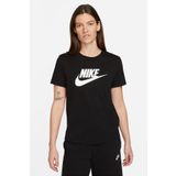 Nike Kadın Siyah Kısa Kollu Tişört L Beden W NSW TEE ESSNTL ICN FTRA Modeli