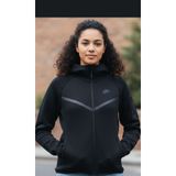 Nike Kadın Sweatshirt Tech Fleece Windrunner Hoodie Kadın Kapüşonlu Sweatshirt